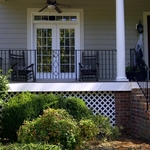 Custom Handrail with Diamond Design