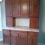 Dining Room Cabinets install