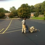 Parking lot Striping 2013