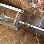 Working out of a shoring box