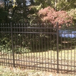 72" high Aluminum Fence