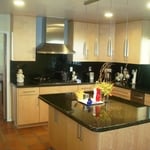 Natural Maple wood cabinets