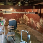 Basement Waterproofing Project