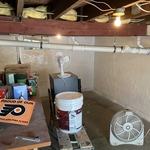 Basement Waterproofing Project