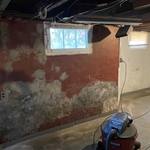 Basement Waterproofing Project