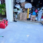 Before the garage cleaning Magic begins!
