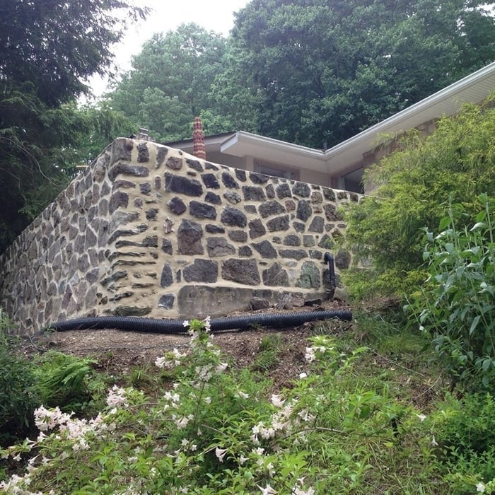 New relaid stones and reprinting.