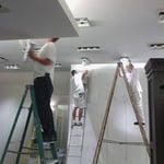 working on store