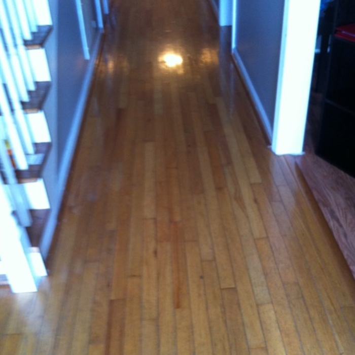 Before Surface Strip & Polish