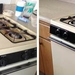 Messy Oven Top