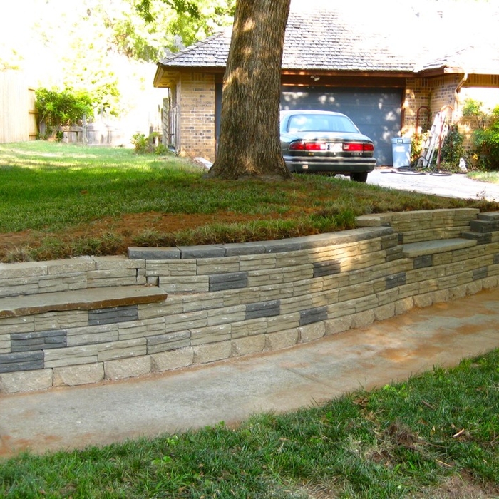 custom retaining wall