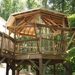 Gazebo in progress