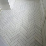 Marble floor.
