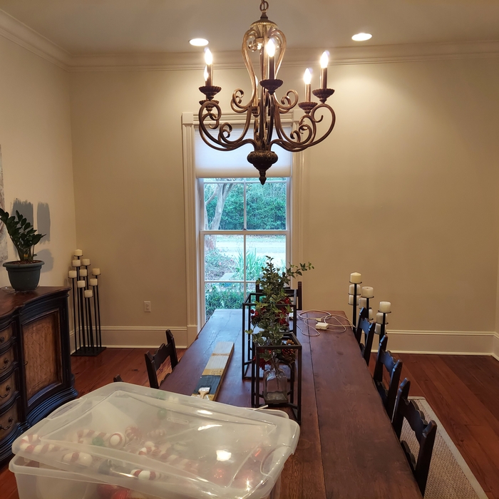 Wainscoting Installation and Painting