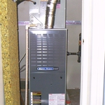 Furnace & cooling coil