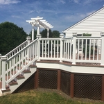 AZEK Deck with Timbertech Railing