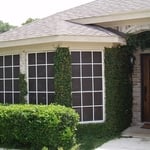 Solar Screens w/colonial grid