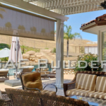 Drop shades can make a great addition to your new Alumawood shade structure.