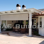 Drop shades can make a great addition to your new Alumawood shade structure.