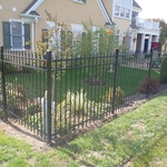Spear Top Aluminum Fence