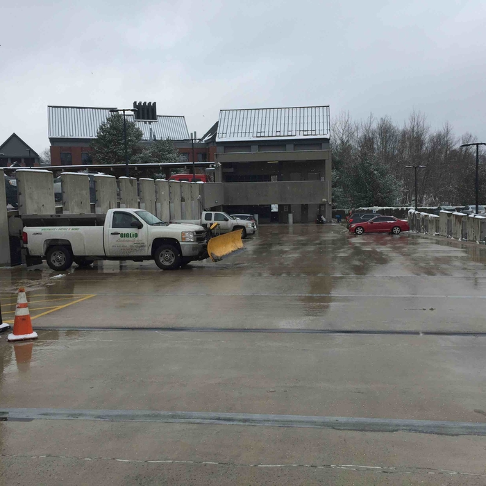 Commercial snow plowing and snow removal