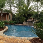 Landscape/Water Feature/Pool House