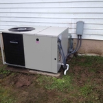 Frigidaire package heatpump
