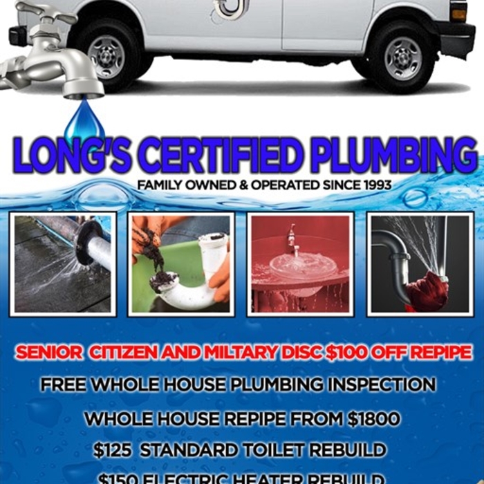 Longs Certified Plumbing Services