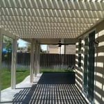 Combination...solid and lattice Cover