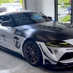 Toyota Supra Full Vinyl Wrap