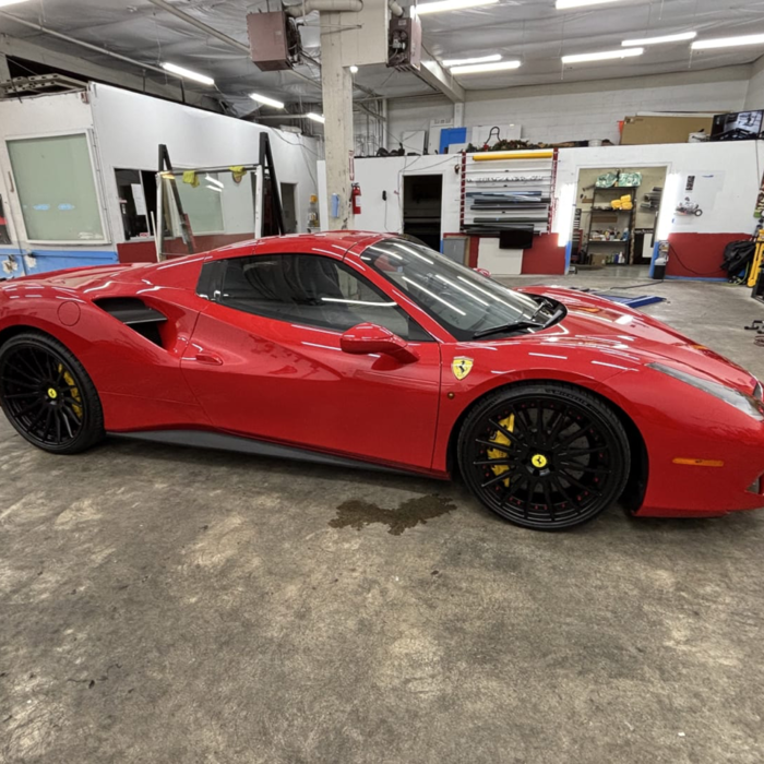 Before Window Tint
