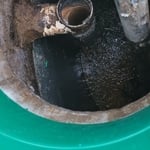 Pump out 1000 gallons to check integrity of the tank.