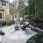 Back Yard patio installation