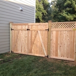 Cedar Tongue & Groove Fence
