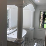 Custom tub niche