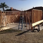 Day #1 garage build