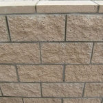 Colored Retaining Wall