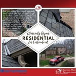 CertainTeed Warranty Repair - not originally installed by Eastern Roof Tech, but we were hired to complete the repair that was required by CertainTeed.