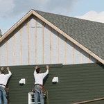 Siding install