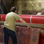 Oriental rug duster