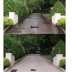 Concrete Driveway/Walkway Cleaning