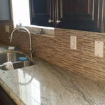 Backsplash Install