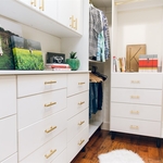 White Master Closet