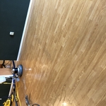 Wax removal from wood floor