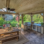 Built-in Outdoor Kitchen