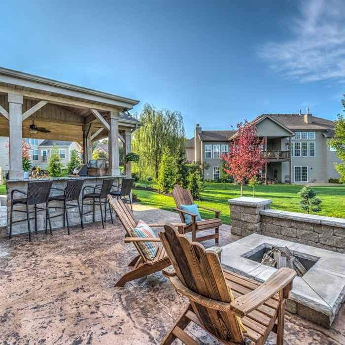 Patio with Fire Pit