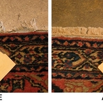 Antique rug restoration