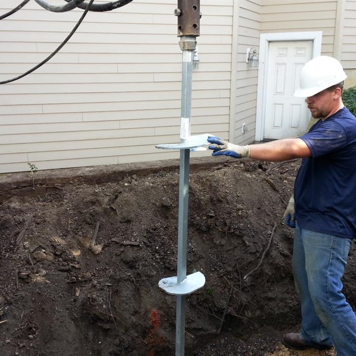 New construction foundation stabilization