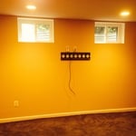 Drywall repair. After pic