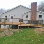 2 tier deck